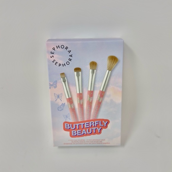 Sephora Mini Butterfly Beauty Eye Brush Set - Picture 2 of 7